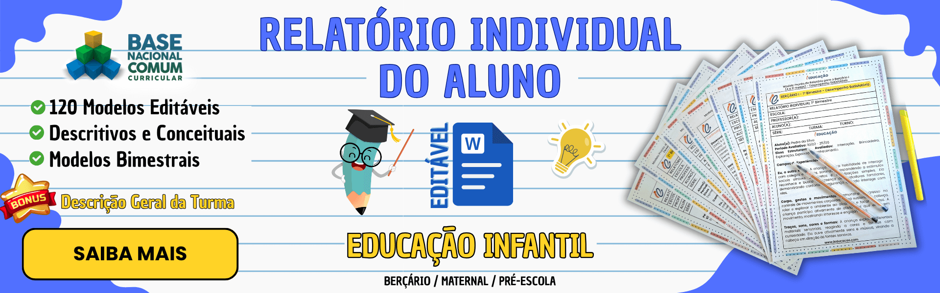Relatório individual do aluno na educação infantil-desktop