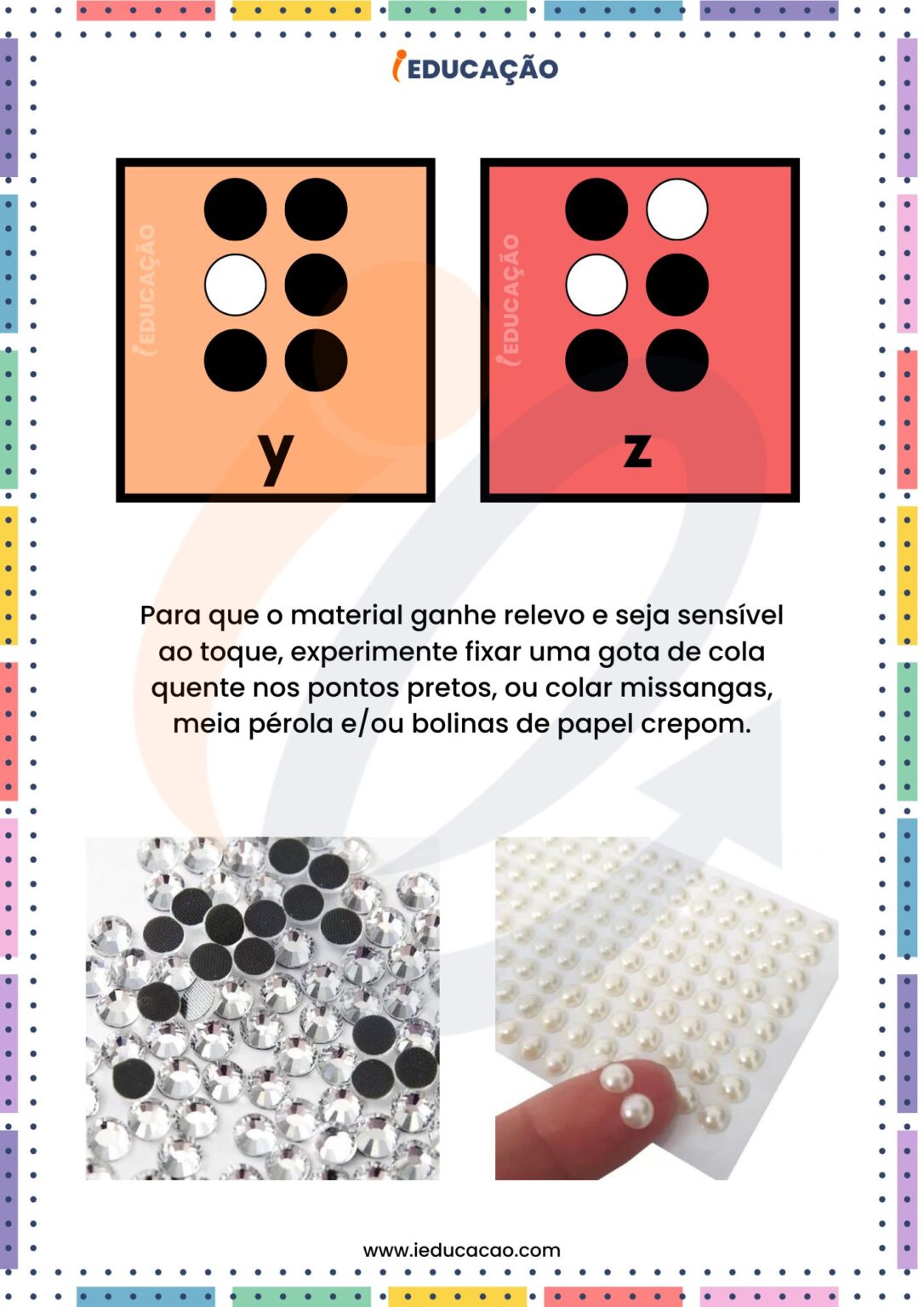 Alfabeto Em Braille Para Educa O Inclusiva