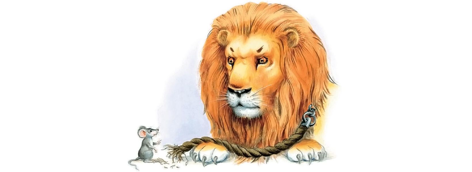 Fábula infantil - O leão e o rato