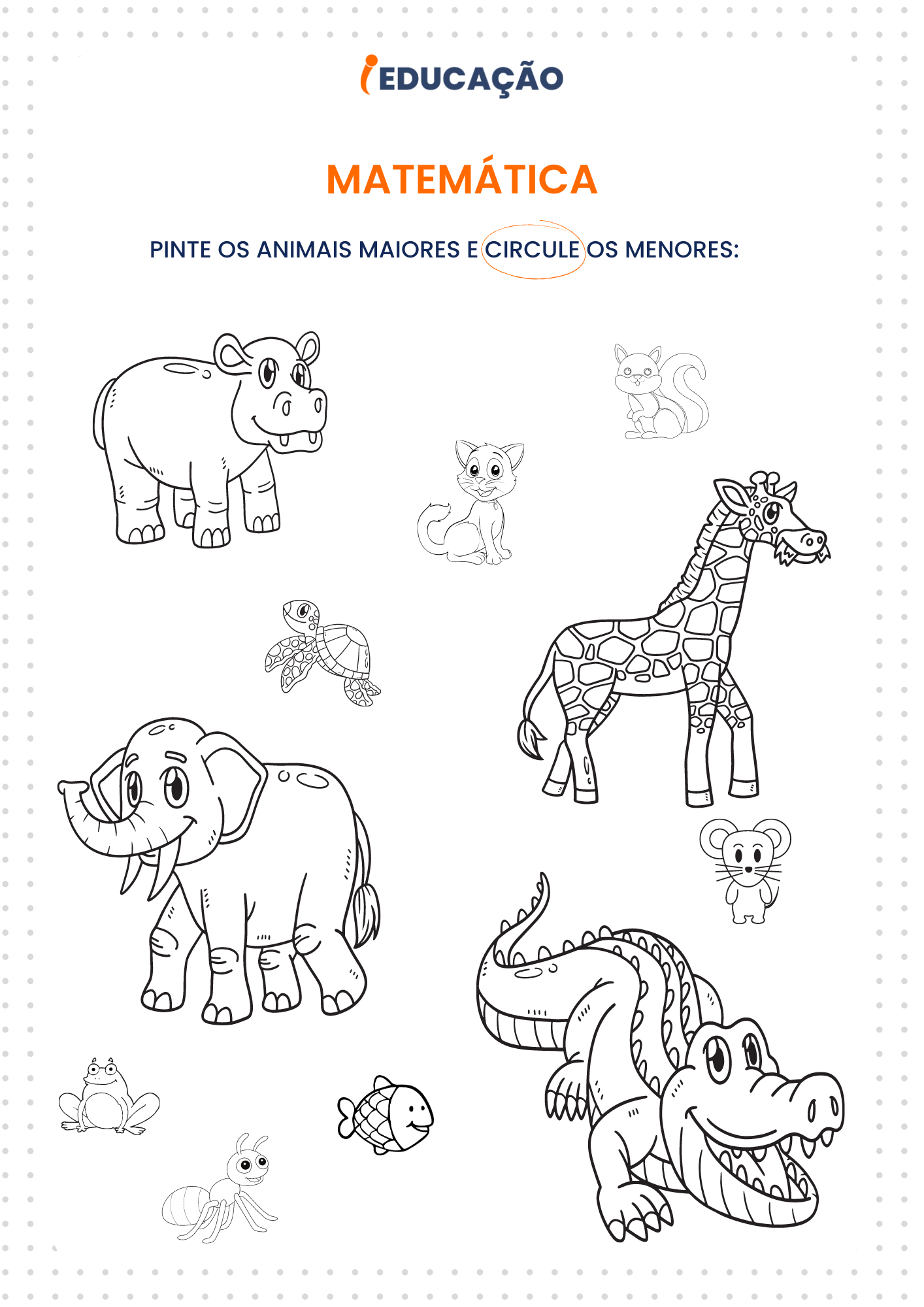 Sugestão de atividade - Matemática na Selva - Disciplina - Matemática