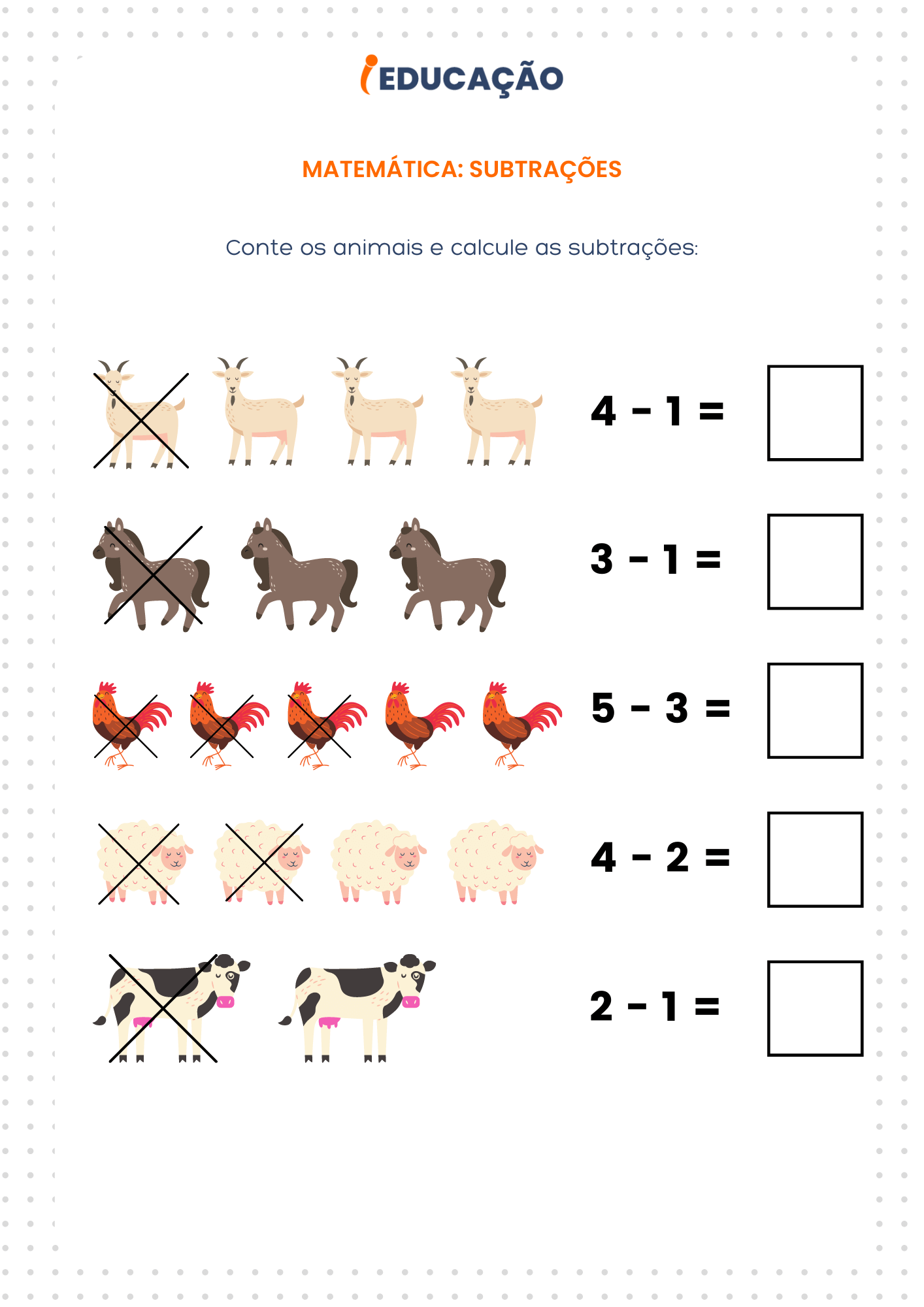 Atividades de Matemática 1° Ano para Imprimir