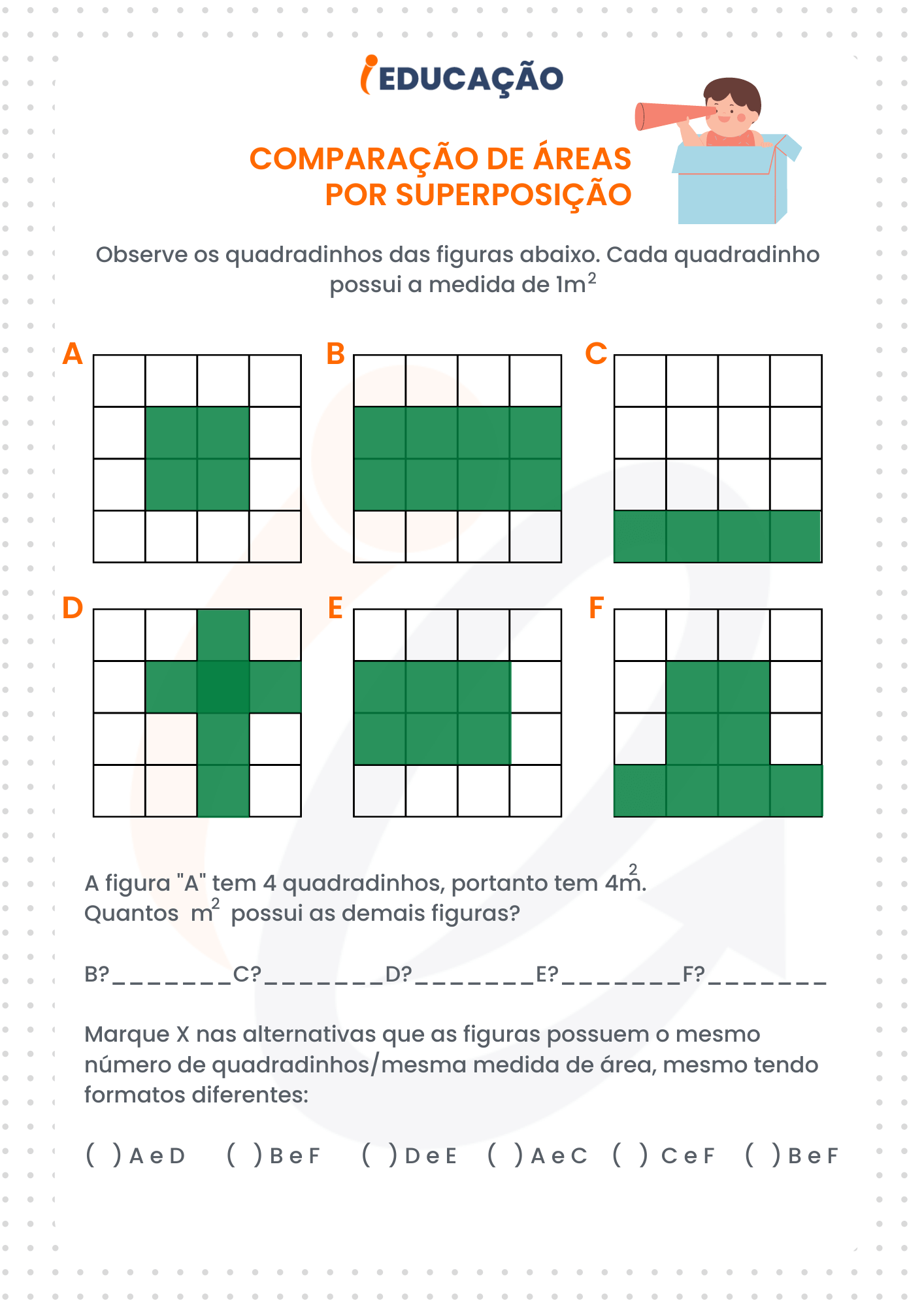 Atividades Escolares: Atividades matemáticas para os diferentes níveis