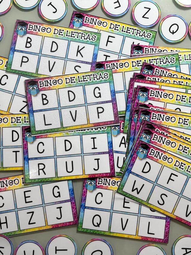 Bingo do Alfabeto: O Jogo Pedagógico que Faz Sucesso