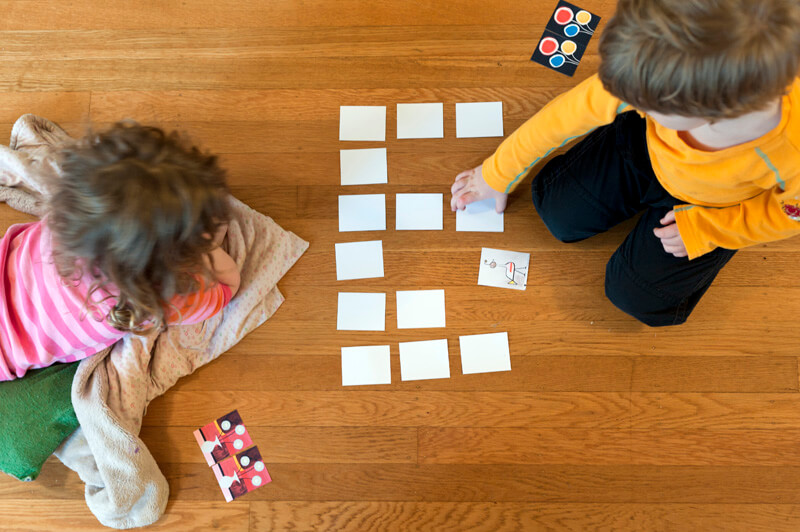 Jogo da memória para alfabetizar - Pedagogia