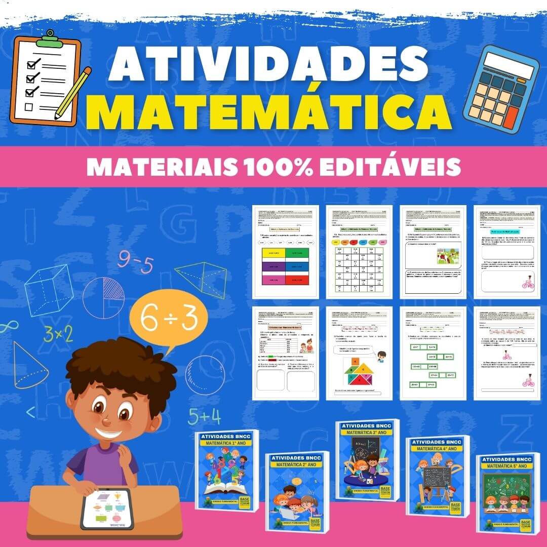 Atividades de Matemática do 1º ao 5º ano (BNCC)