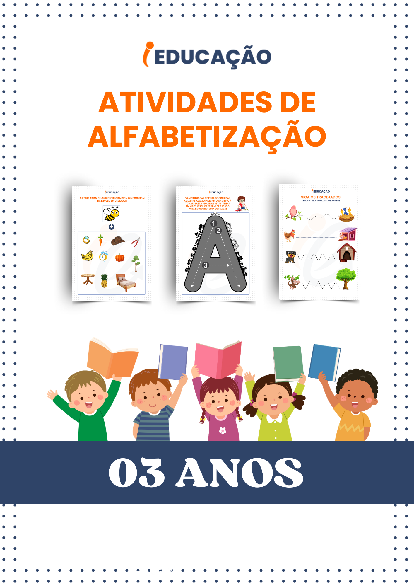 JOGO DAS LETRAS - ALFABETIZAÇÃO - 3 a 5 ANOS