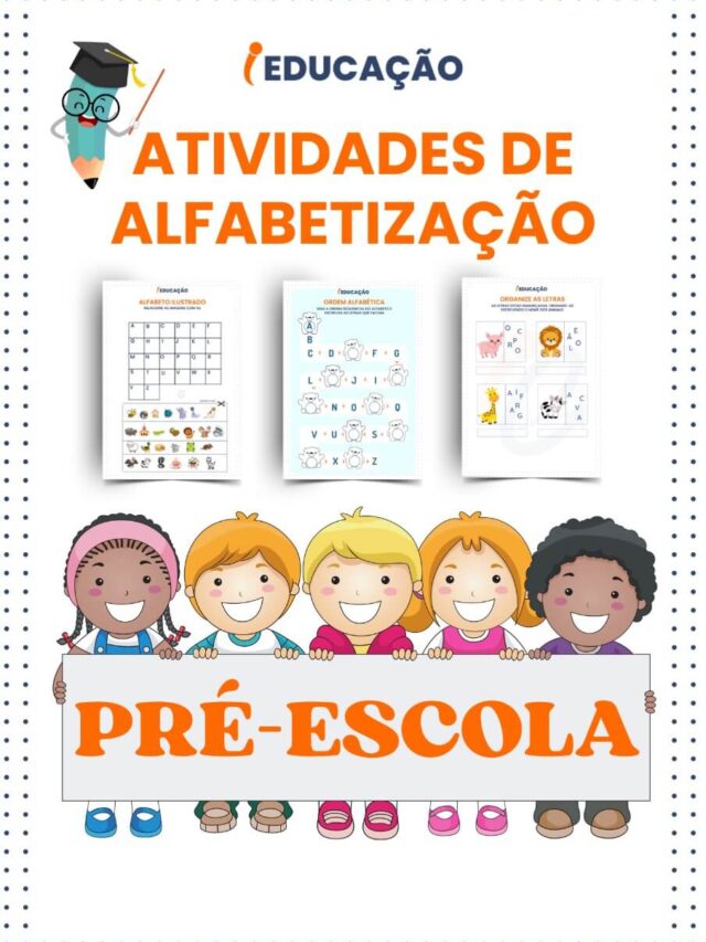 Alfabetização Pré-Escola: Atividades para 4-5 Anos