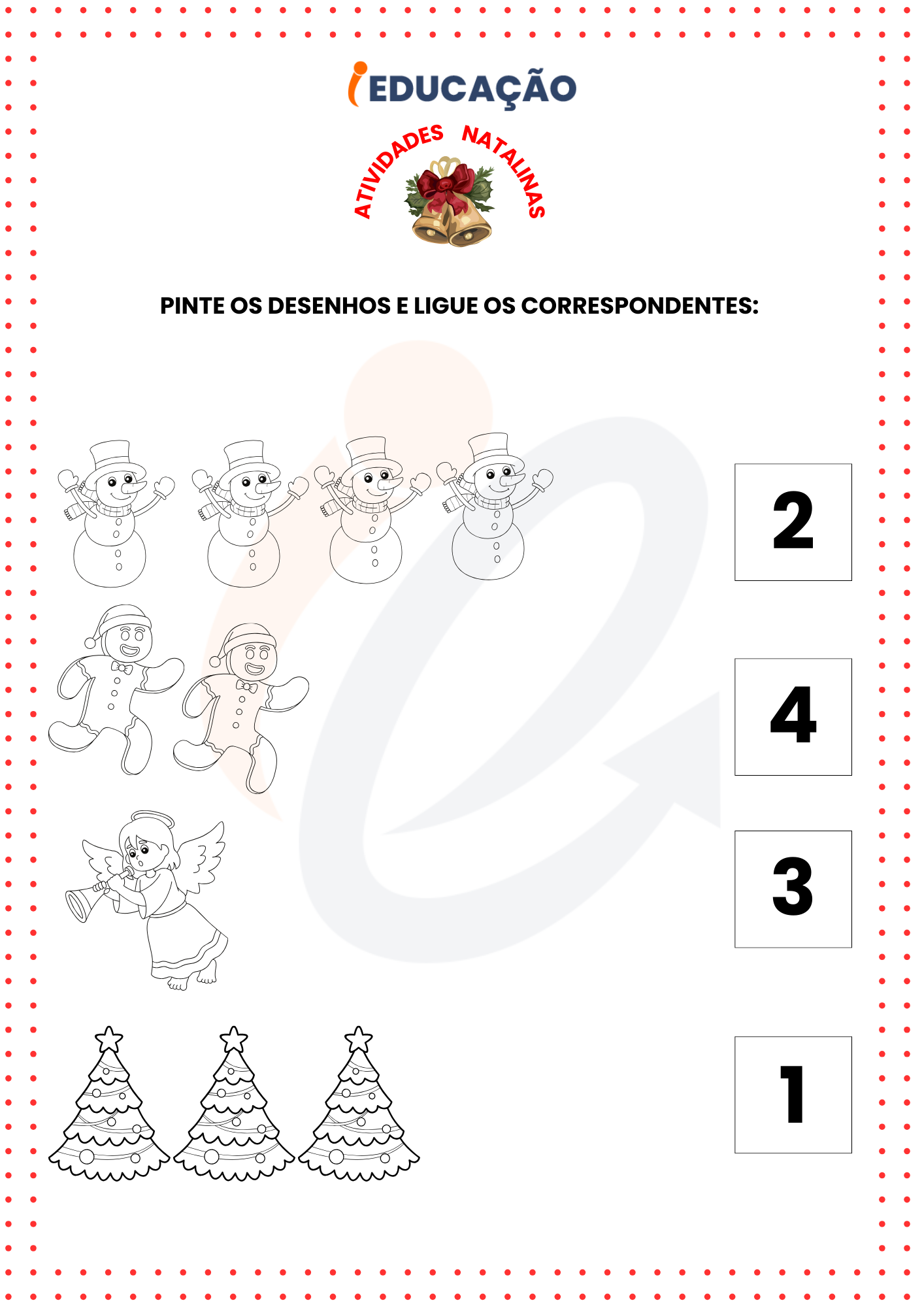 Desenhos de natal para colorir