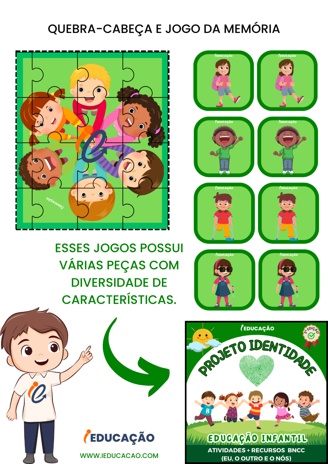 Projeto Identidade na Educação Infantil Com Atividades Incríveis