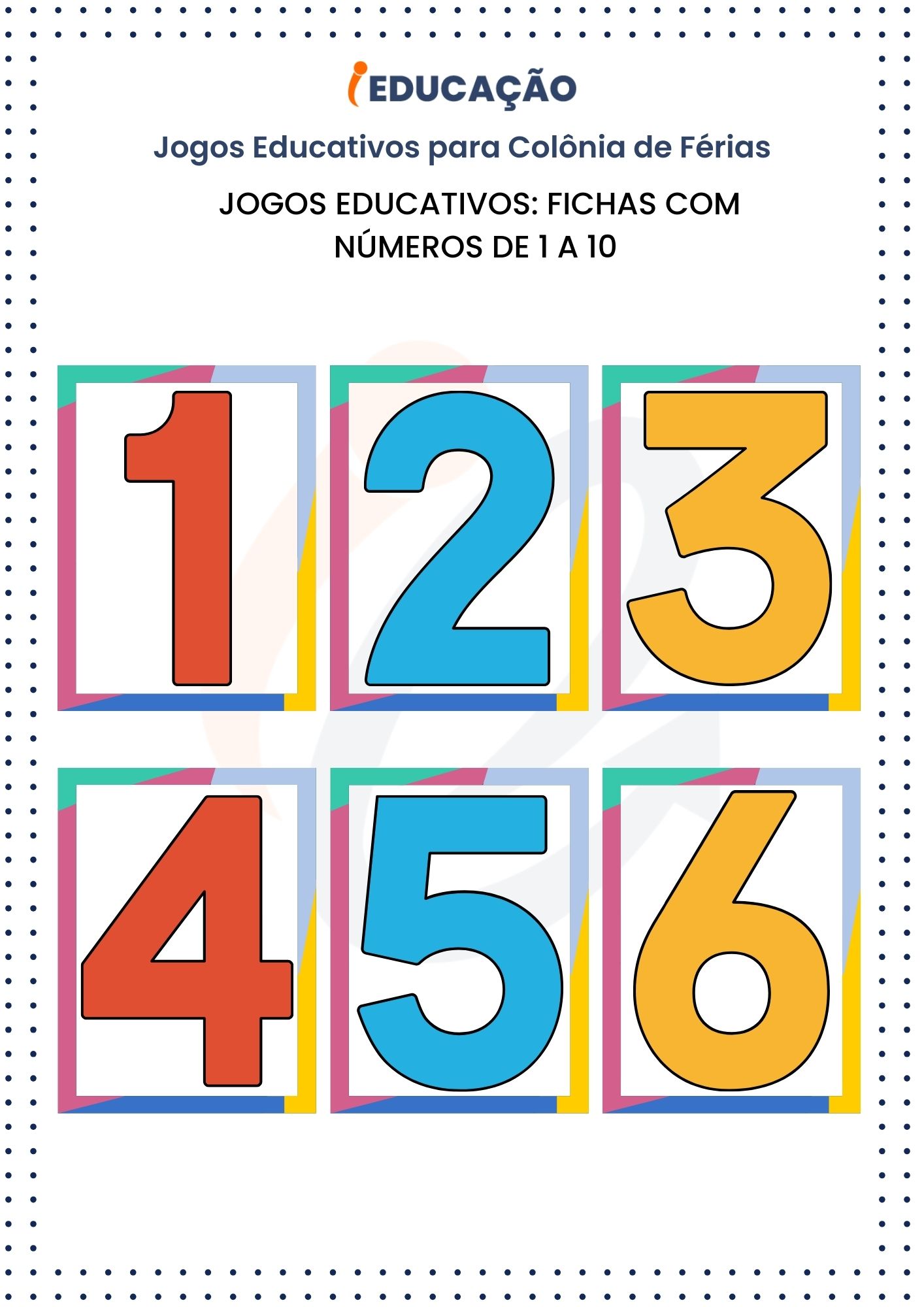 Jogos Educativos_ Fichas com Números de 1 a 10 para Imprimir