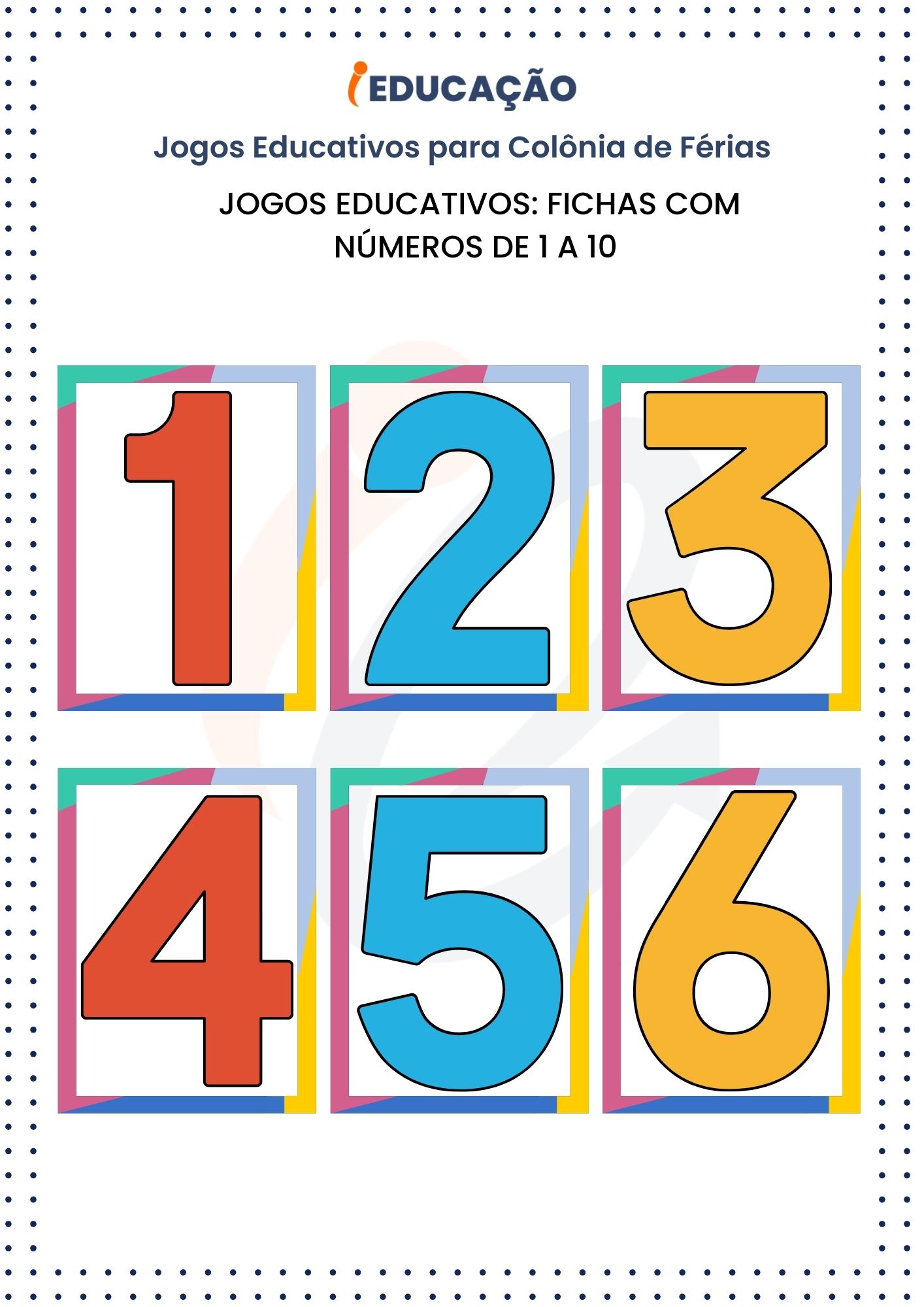 Jogos Educativos para Colônia de Férias na Educação Infantil