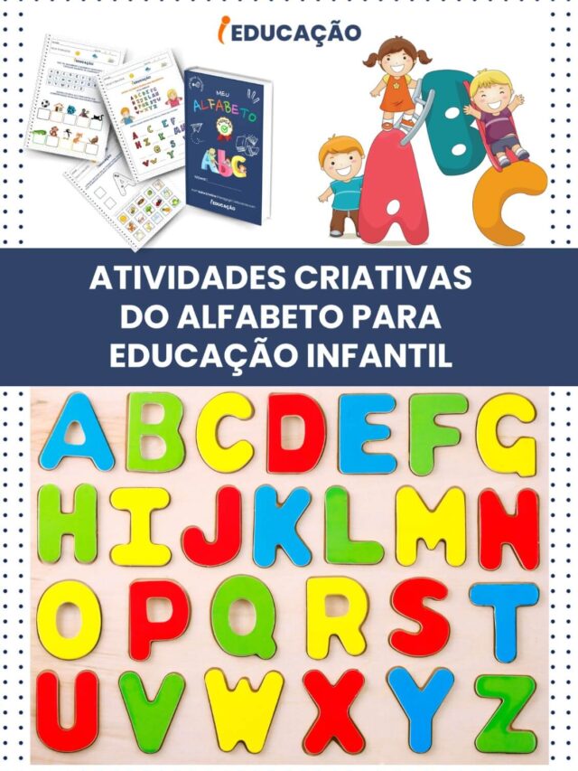 Atividades Criativas de Alfabeto para Educação Infantil