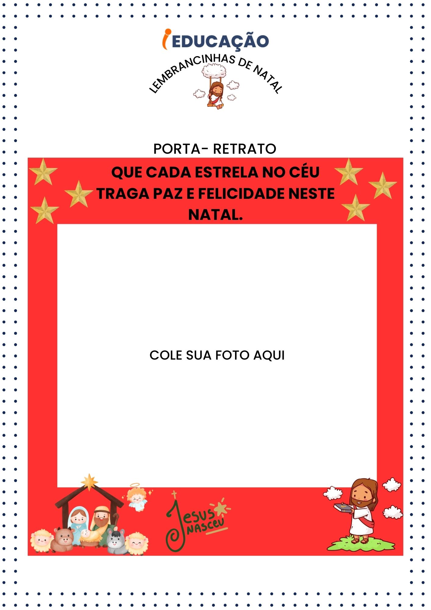 Lembrancinhas de Natal para Educação Infantil [Imprimir PDF]