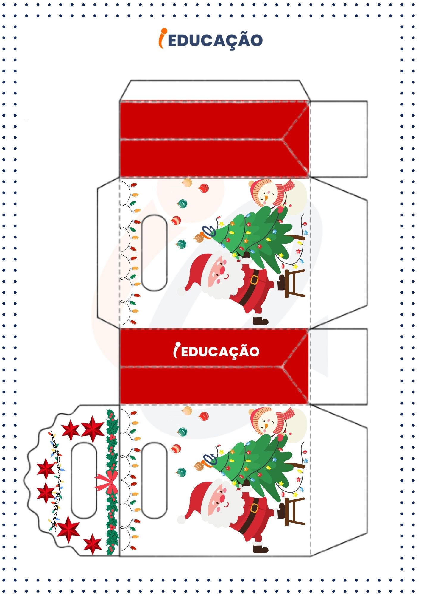 Sacolinhas de Árvore de Natal