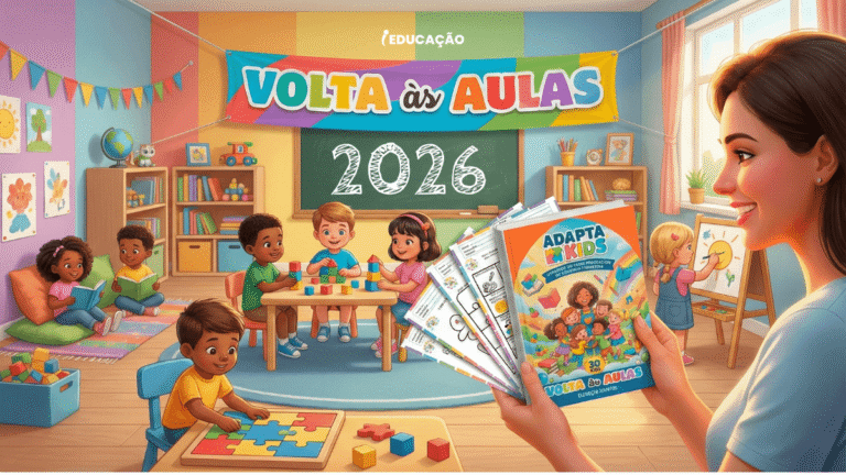Atividades Volta às Aulas para Educação Infantil com Sondagem, Avaliação Diagnóstica e Adaptação Escolar