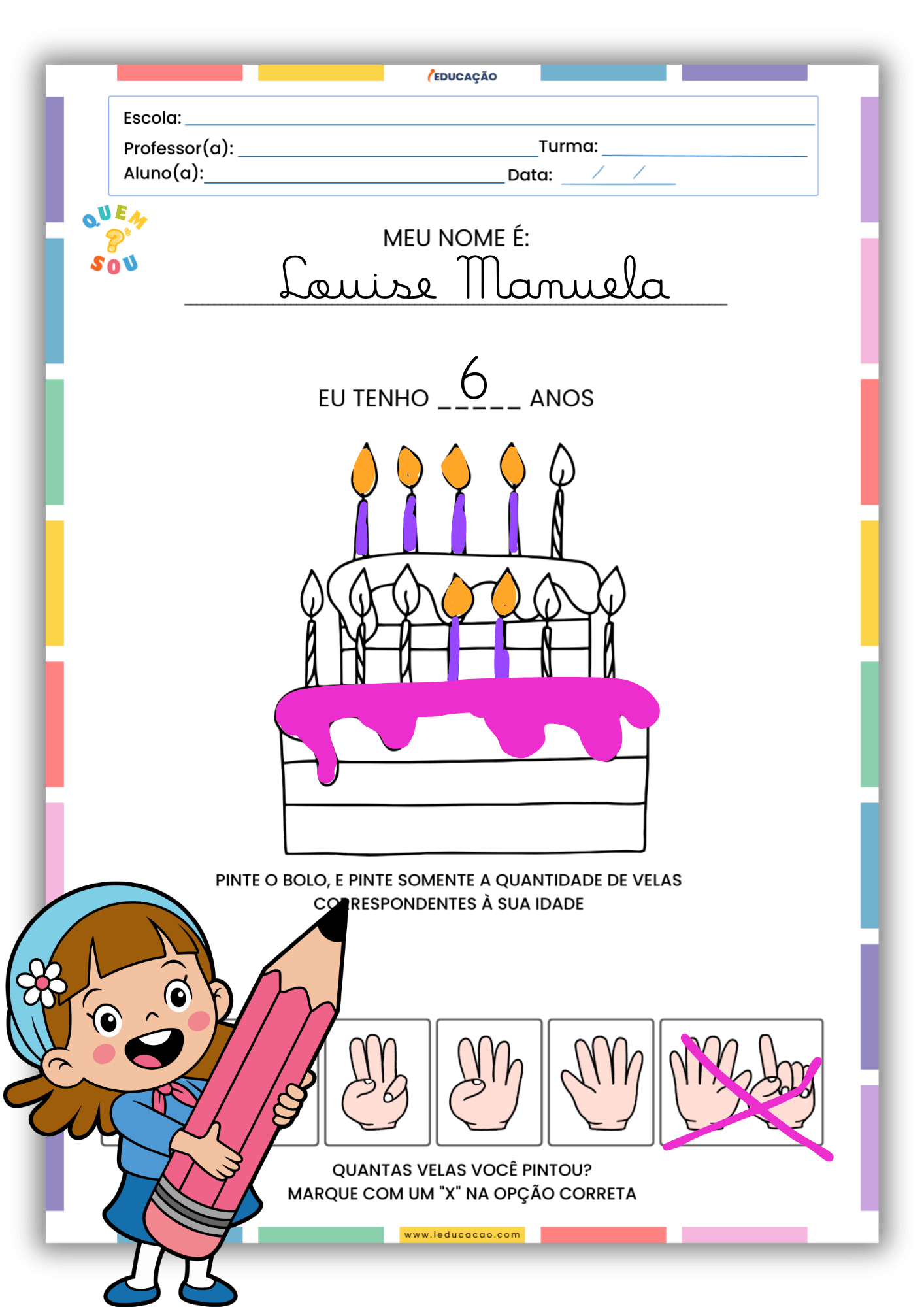 Atividades Volta às Aulas para Educação Infantil com Sondagem, Avaliação Diagnóstica e Adaptação Escolar Atividades Volta às Aulas para Educação Infantil com Sondagem, Avaliação Diagnóstica e Adaptação Escolar - Atividades sobre identidade na educação infantil ADAPTAKIDS