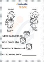 Atividades Sobre Identidade Educação Infantil
