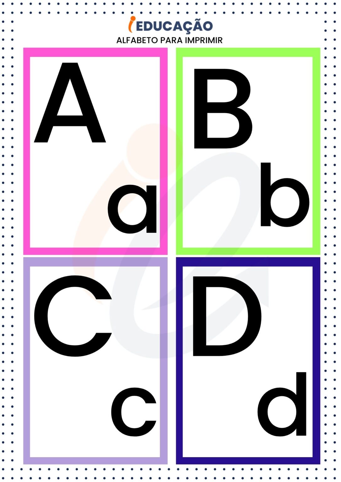 Letras do Alfabeto Para Imprimir e Recortar [PDF Gratuito] | Todos os Tipos