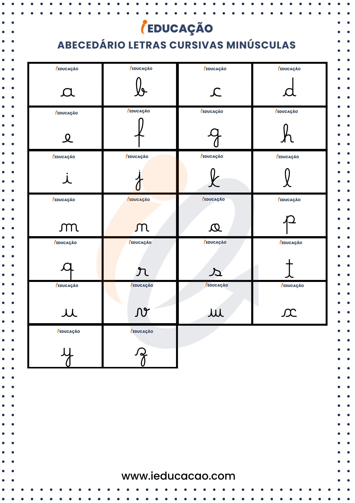 Abecedário com Letras Cursivas Minúsculas- Alfabeto completo cursivo.jpg