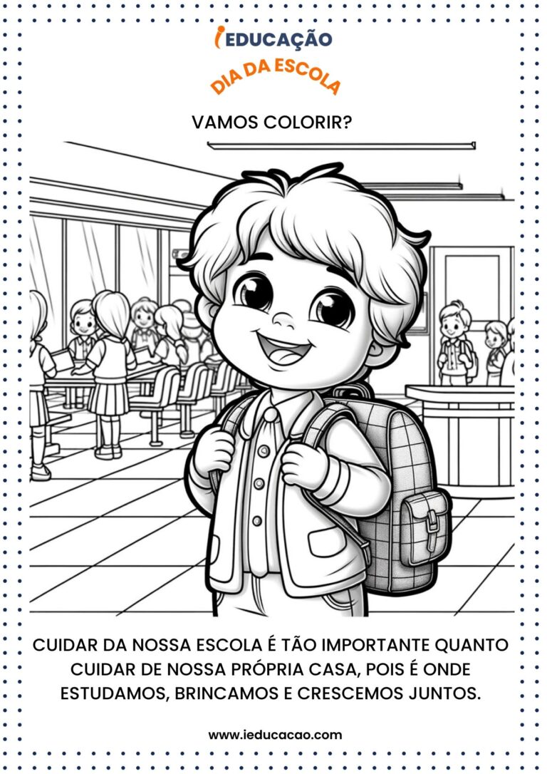 Dia da Escola 2026: Atividades com PDF Gratuito