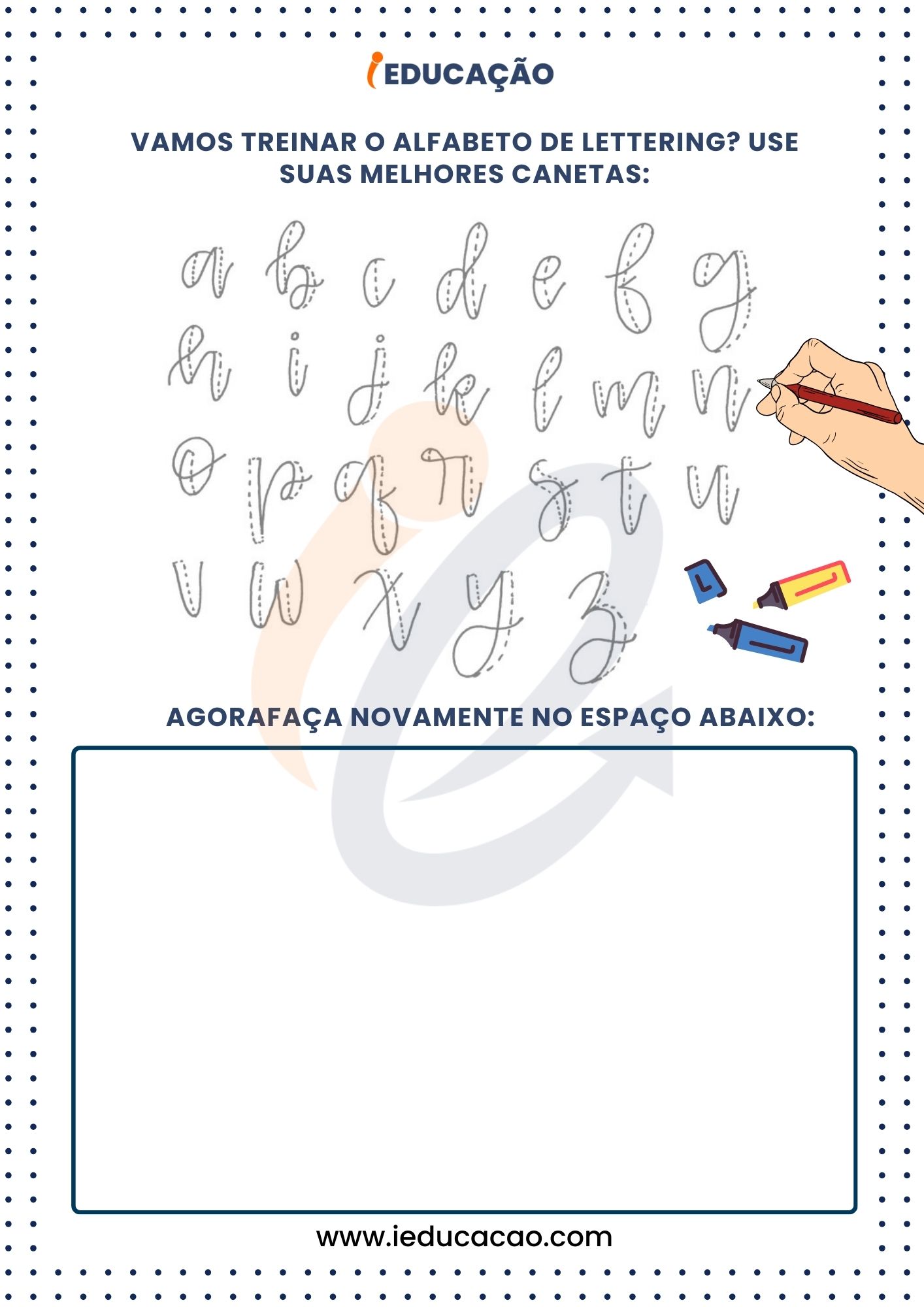 Letras Cursivas para treinar o Alfabeto de Lettering.jpg