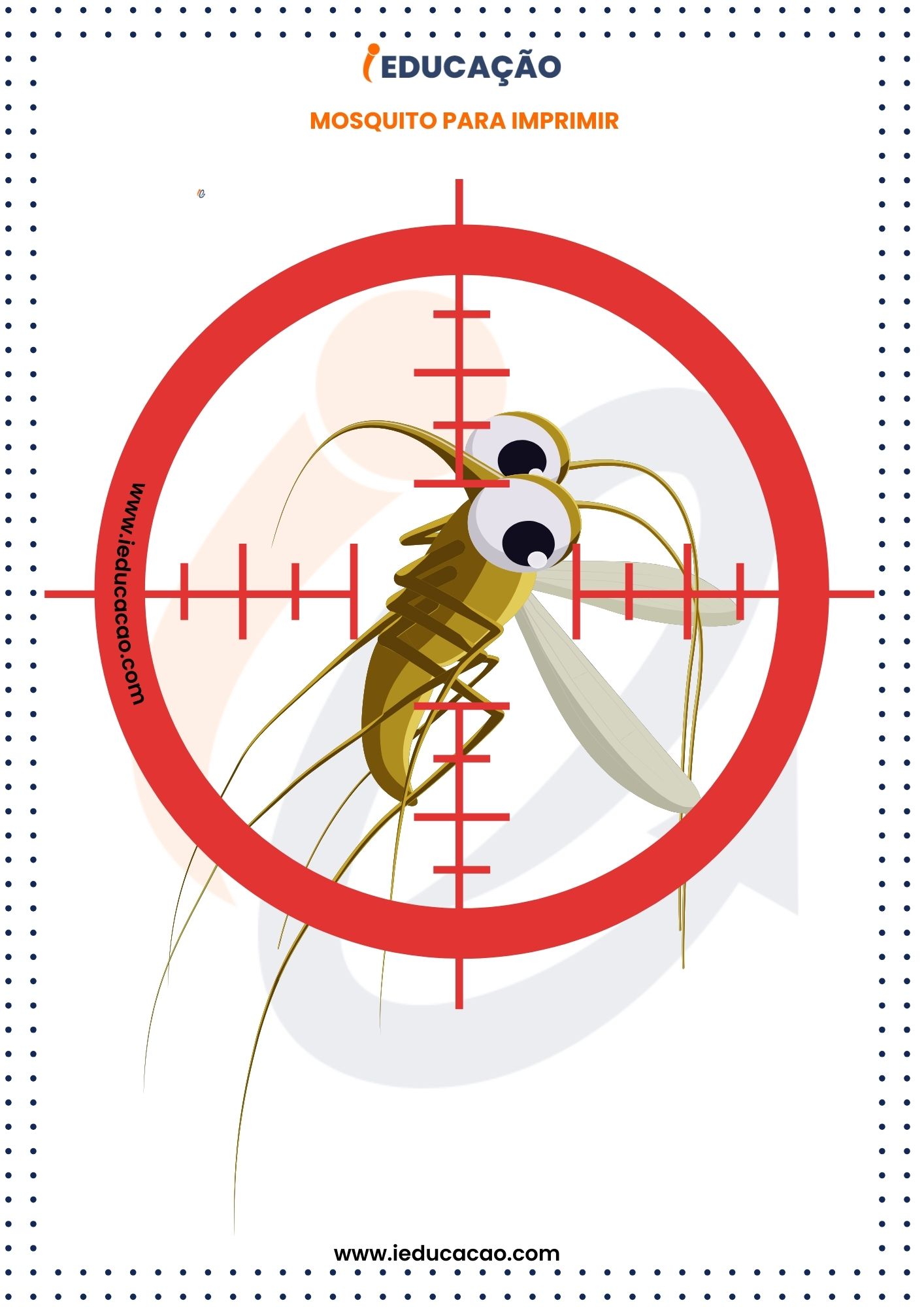 Mosquito da dengue para imprimir 5