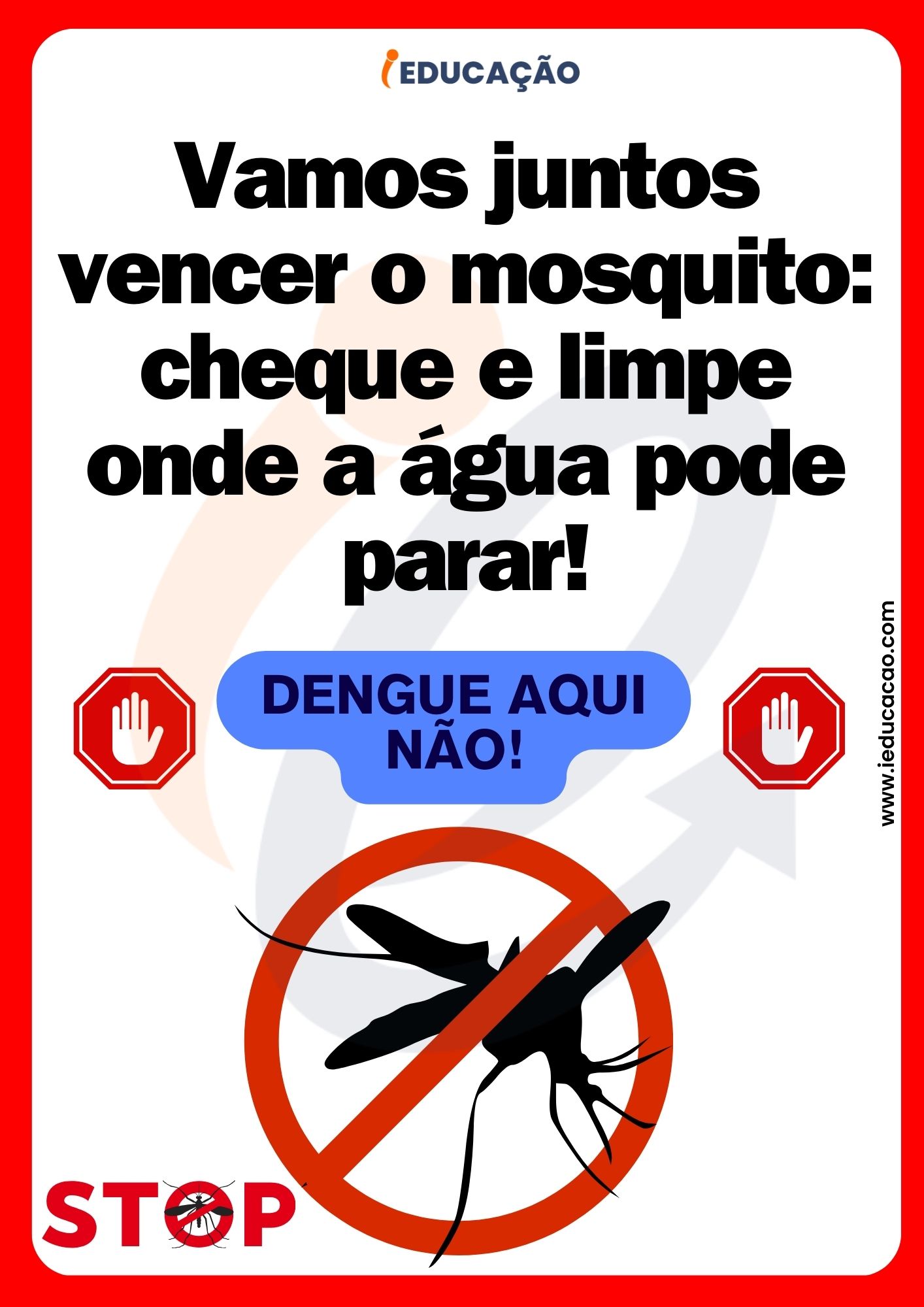 cartaz mosquito da dengue 2