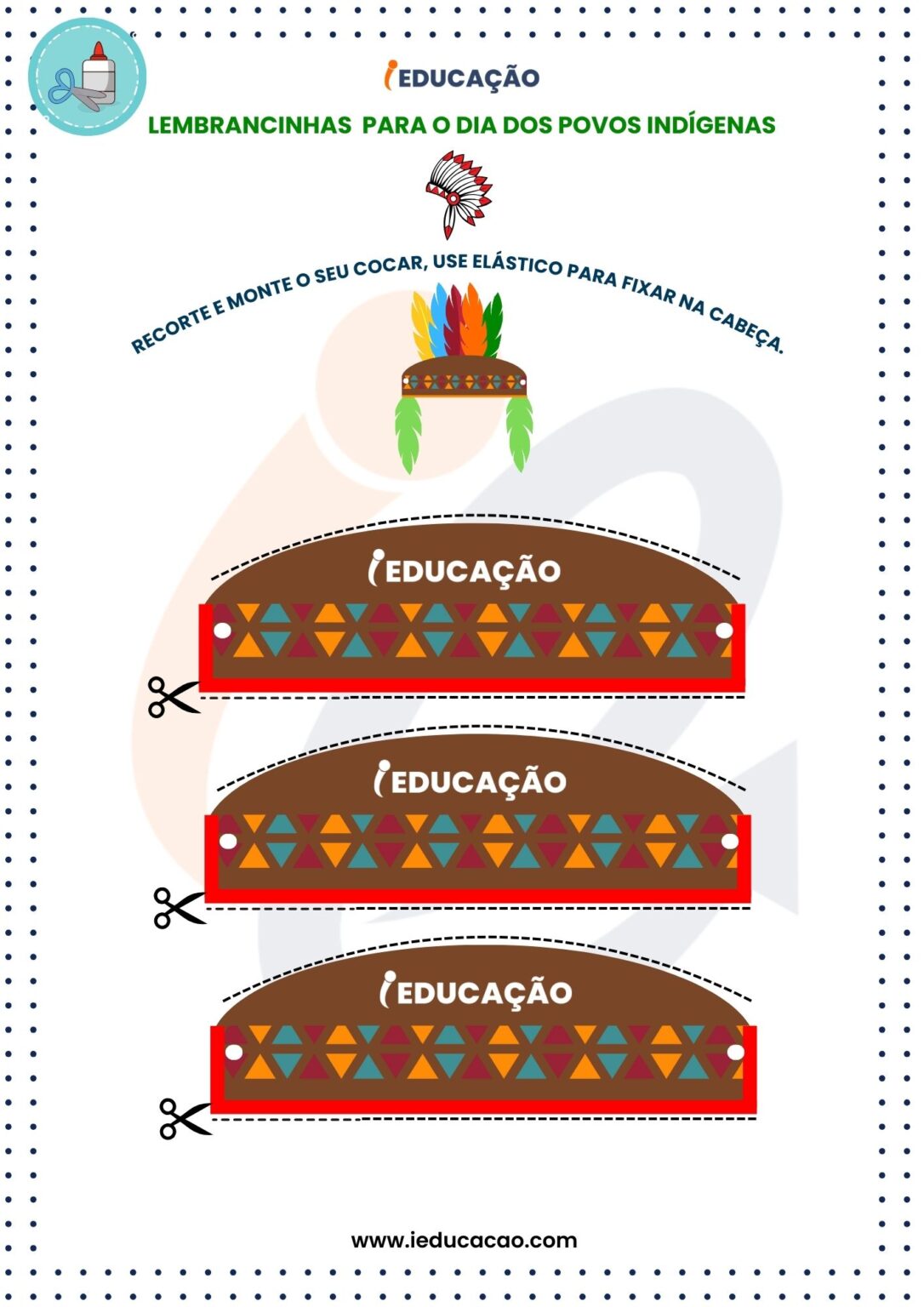 17 Lembrancinhas para o Dia do Índio PDF Gratuito