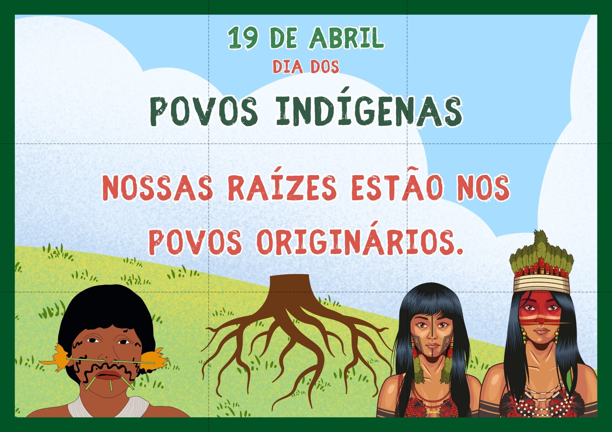 Painel Dia do Índio para imprimir_ Cultura Indígena Brasileira - Painel dos povos indígenas 1.jpg