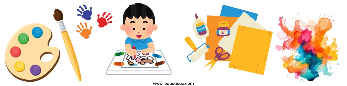 Atividades Artísticas para Educação Infantil - Atividades de Colorir - Atividades de Pintura