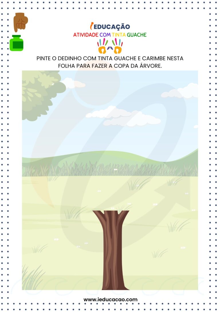Atividades com Tinta Guache para Educação Infantil