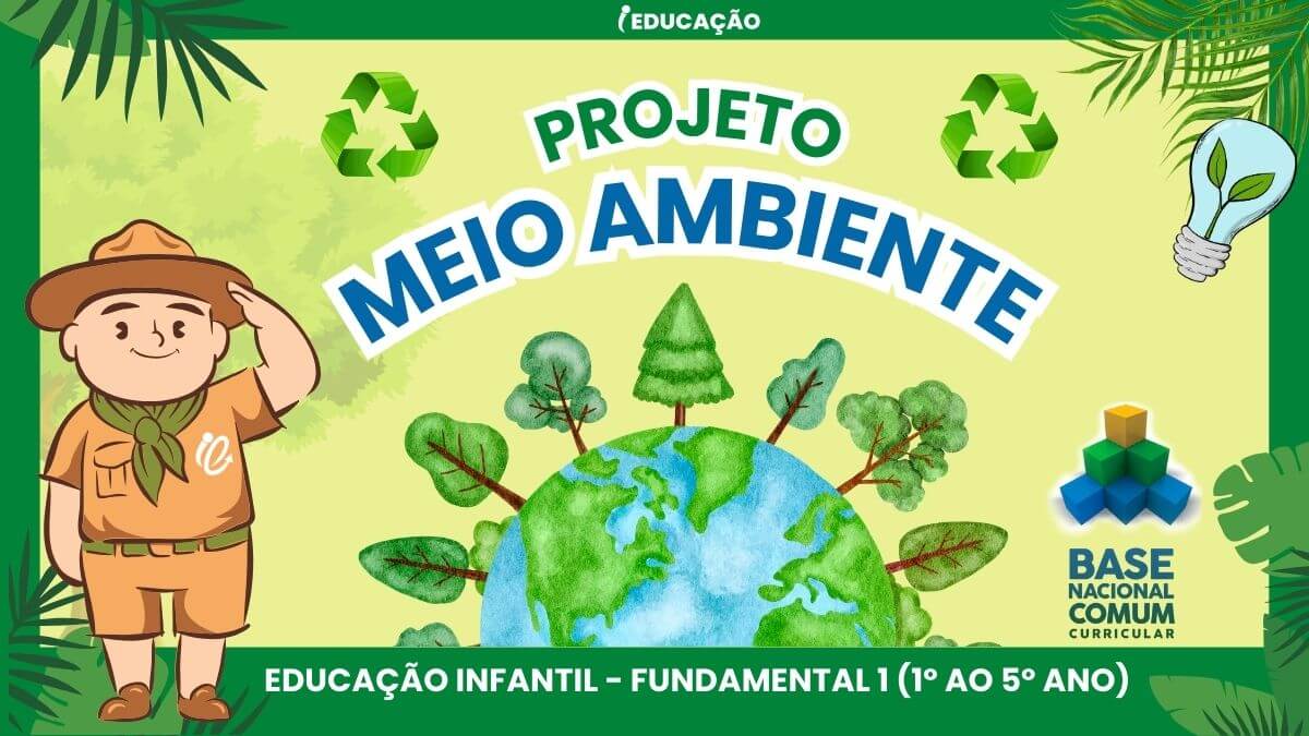 Projeto Meio Ambiente Completo Para Imprimir: Ecologia nos Anos Iniciais
