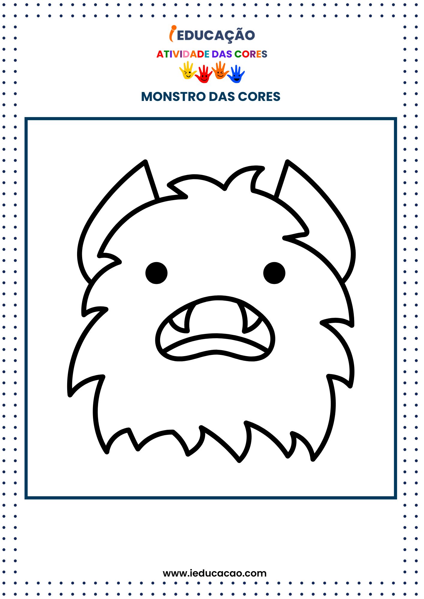 Atividades das Cores para Imprimir - Desenho do Monstro das Cores para Colorir 2.jpg