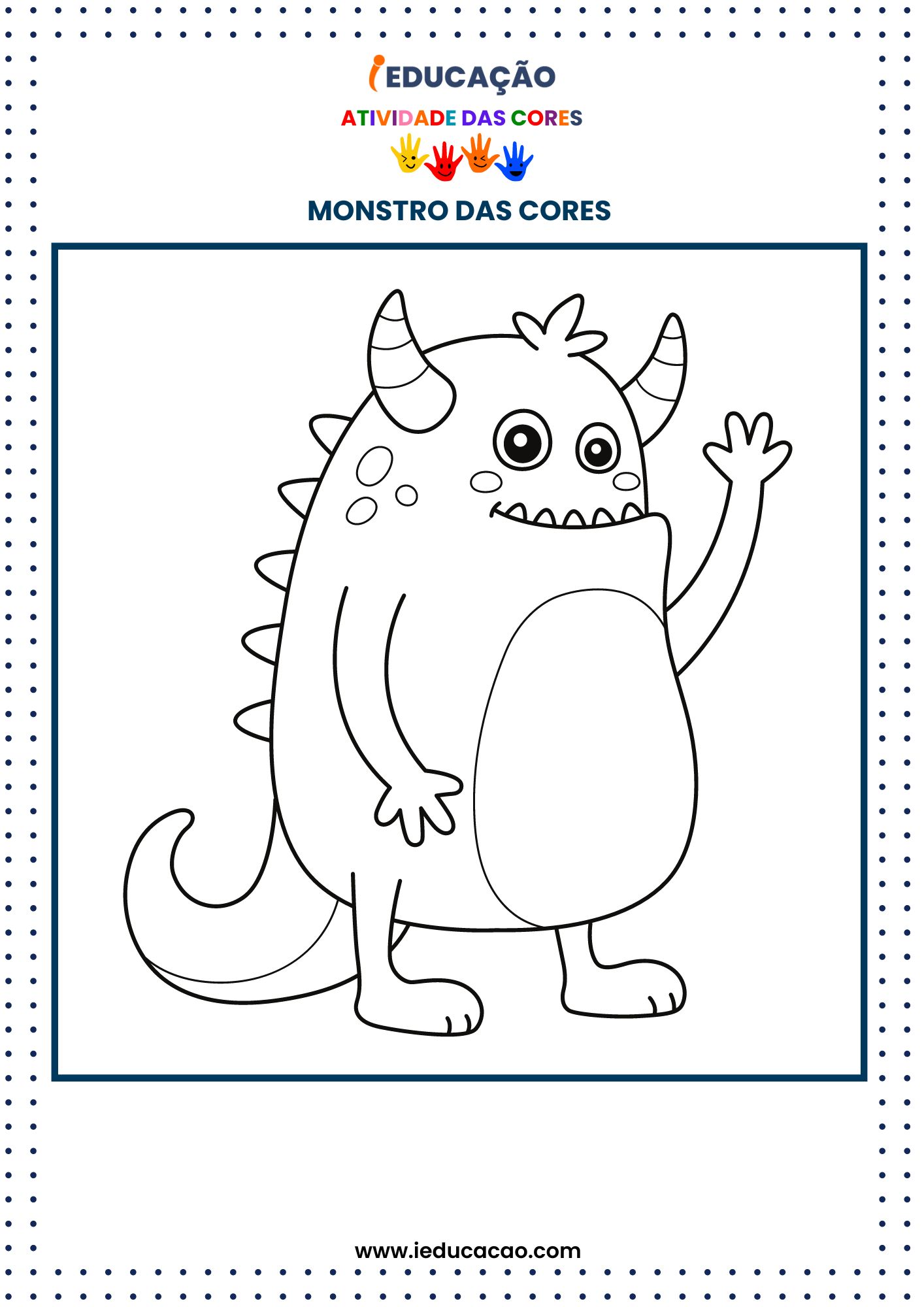 Atividades das Cores para Imprimir - Desenho do Monstro das Cores para Colorir 4.jpg