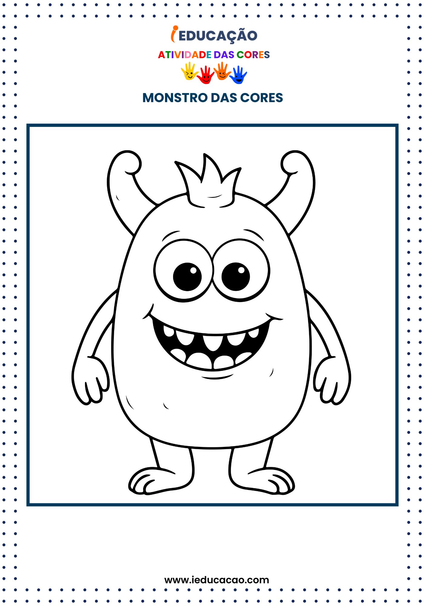 Atividades das Cores para Imprimir - Desenho do Monstro das Cores para Colorir 7.jpg