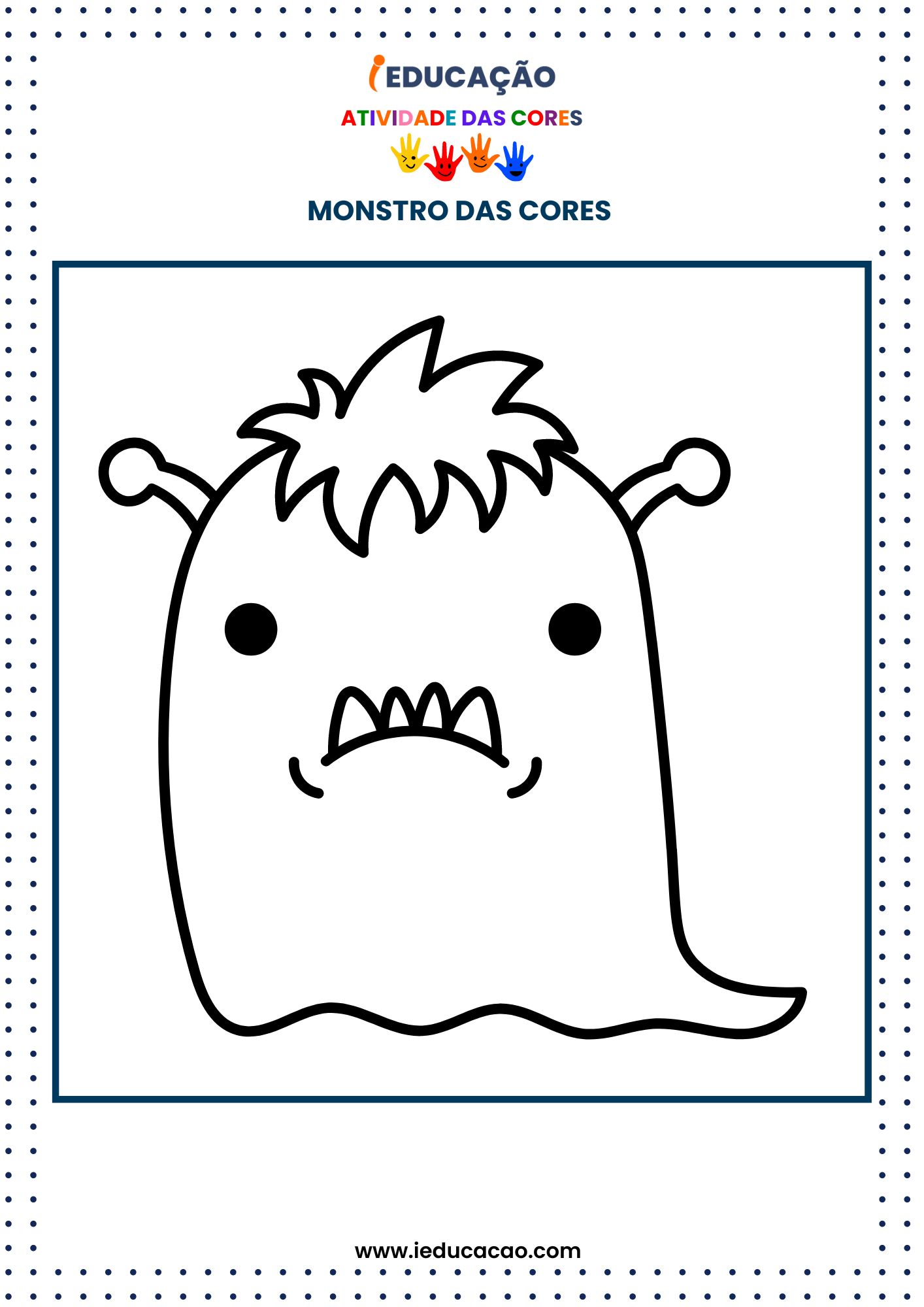 Atividades das Cores para Imprimir - Desenho do Monstro das Cores para Colorir 8.jpg