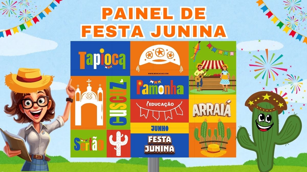 Painel para Festa Junina: Modelos Incríveis para Imprimir