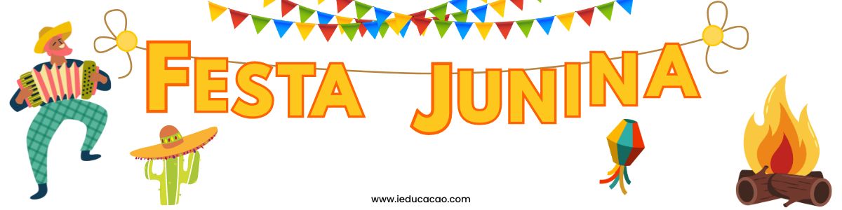 Varal de Letras para Festa Junina - Arraiá - Decoração de Festa Junina para imprimir.
