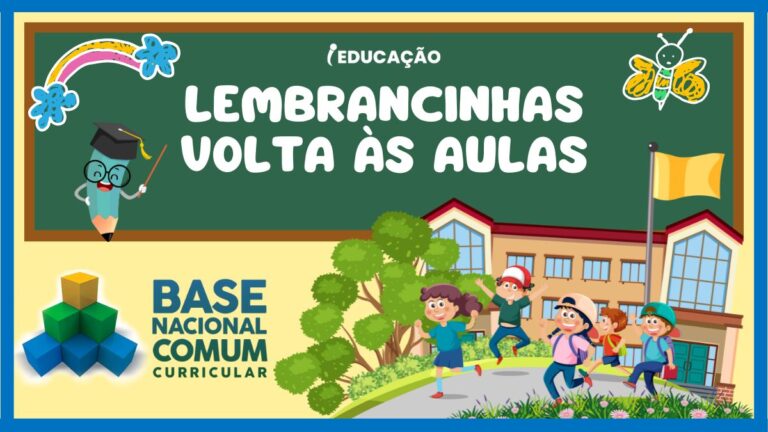 Lembrancinhas para Volta as Aulas Educação Infantil