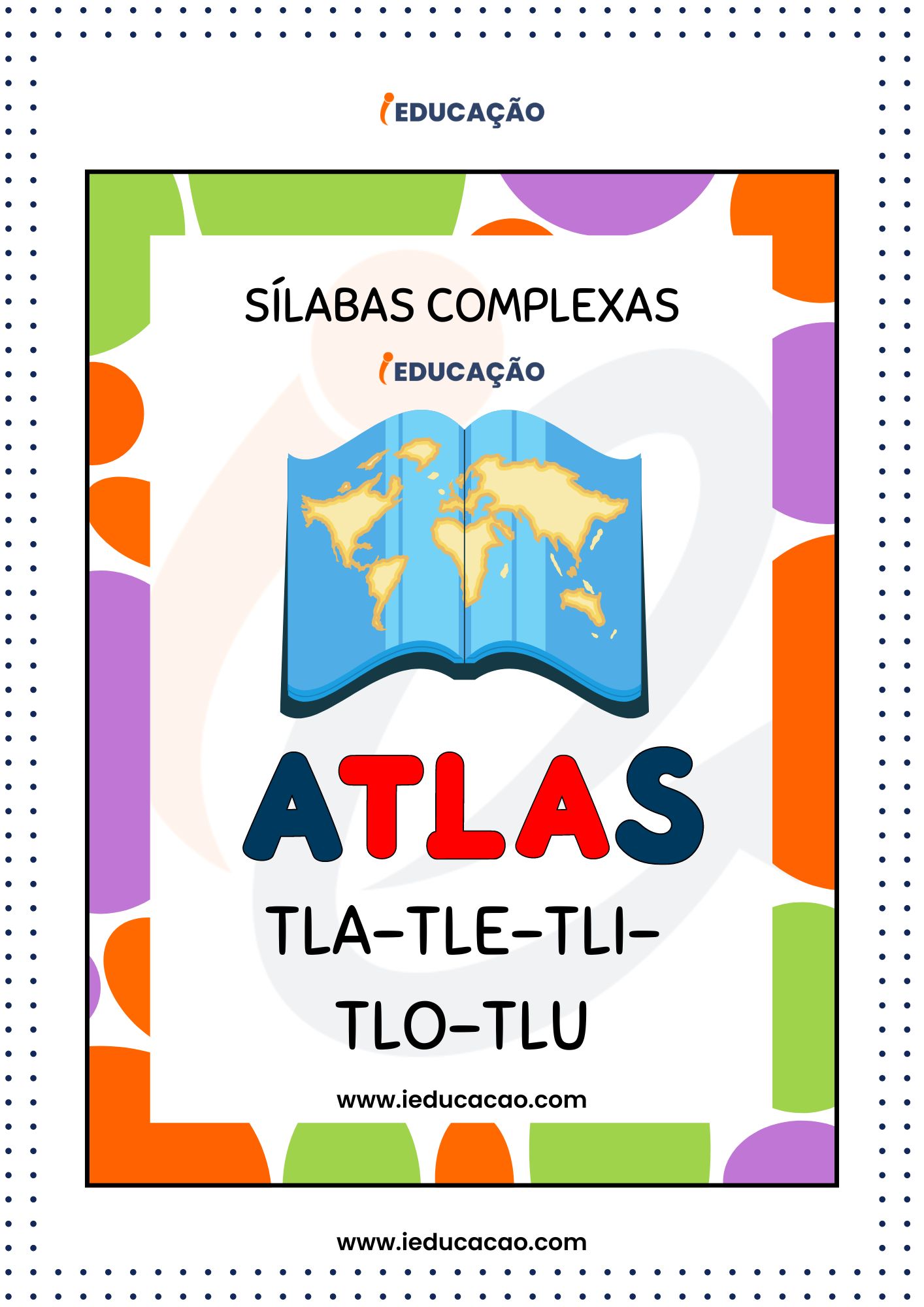 Sílabas Complexas para Imprimir- Tla