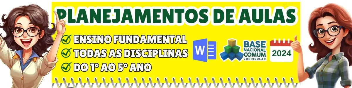 Planos de Aula 1º ao 5º Ano