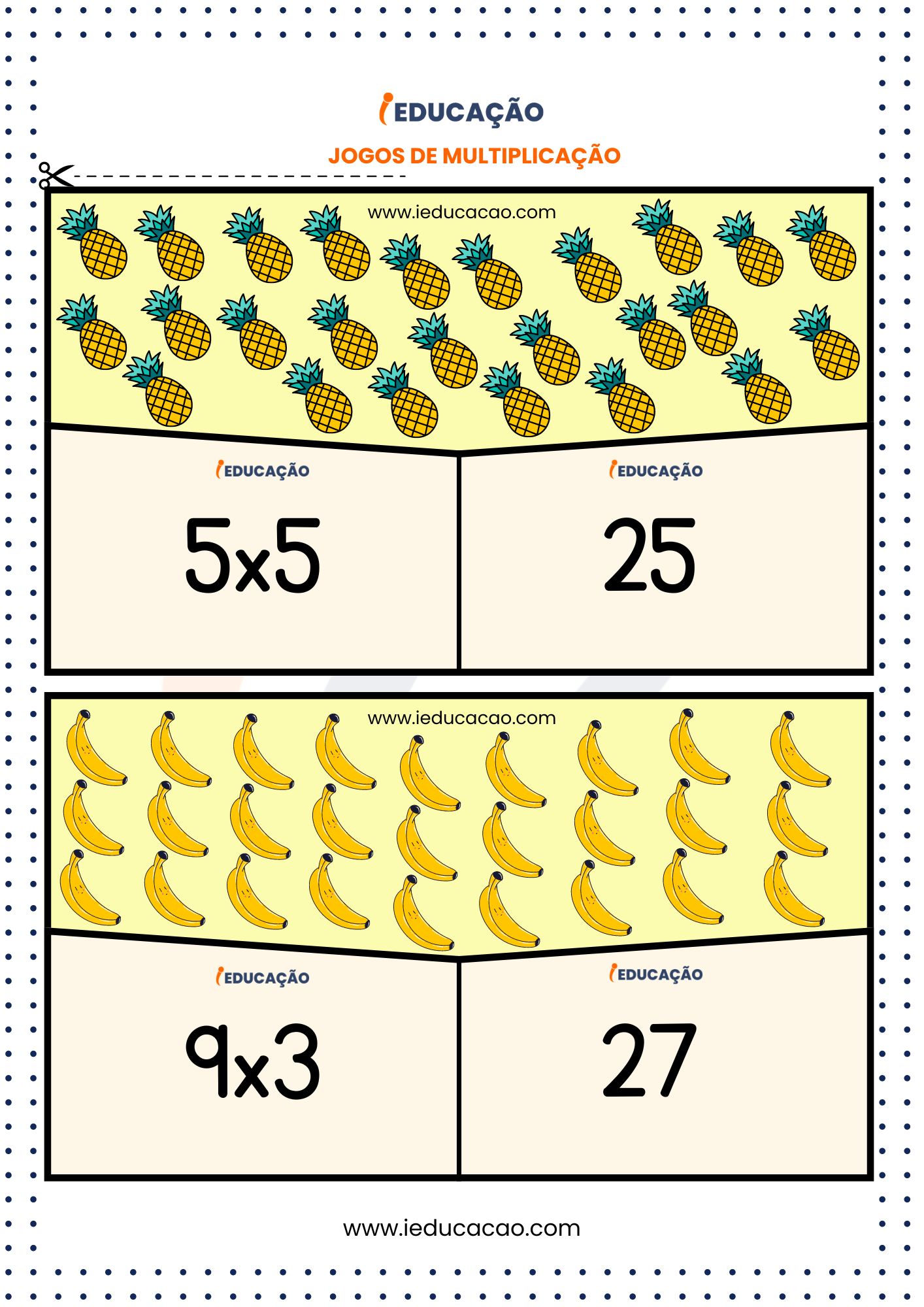 Jogos de Multiplicação- Jogo de Matemática