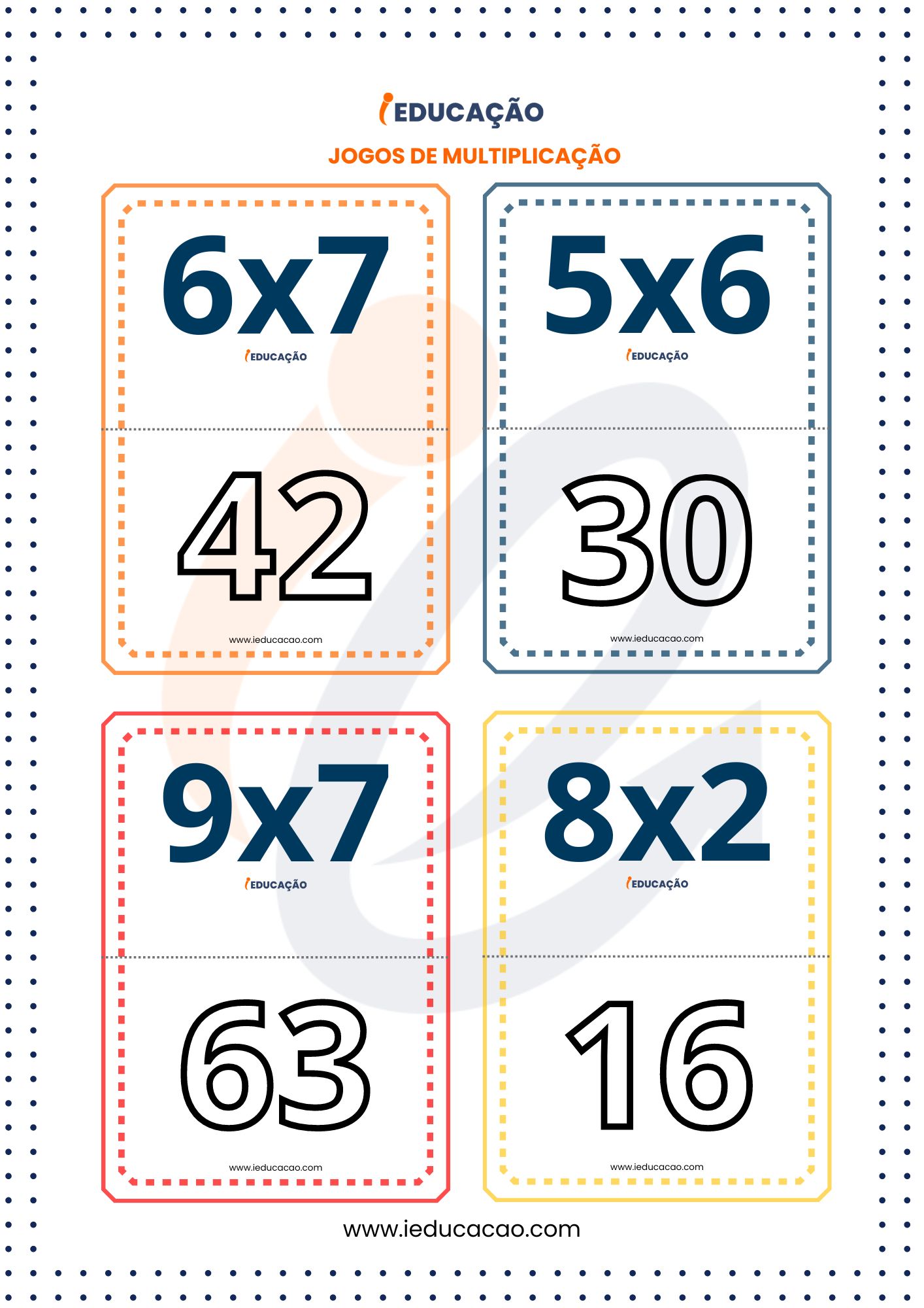 Jogos de Multiplicação