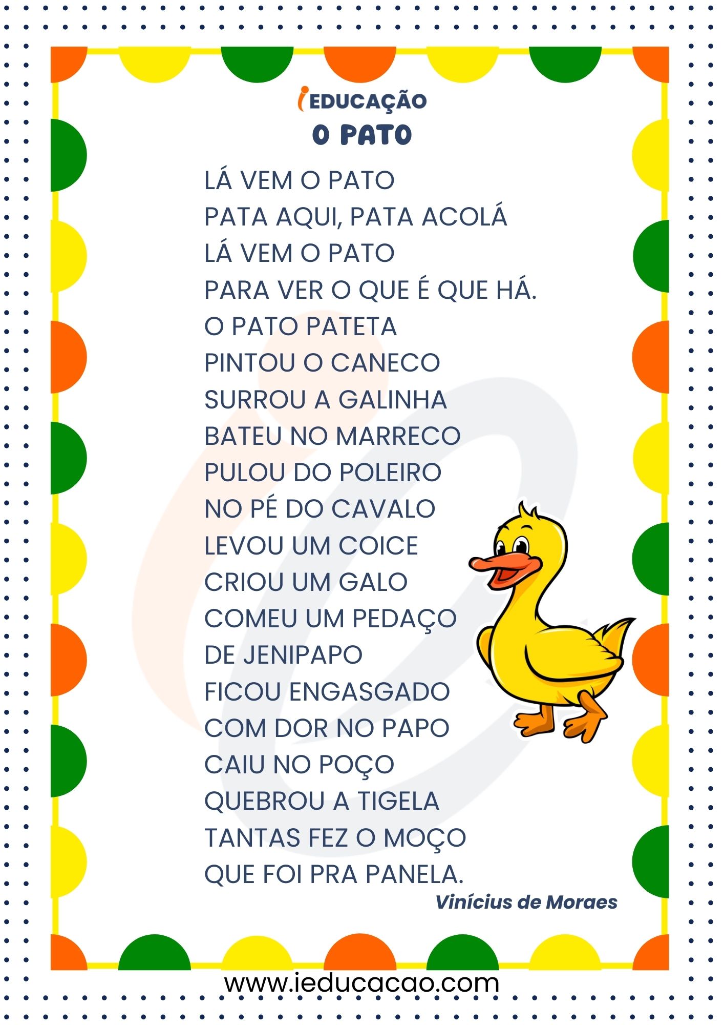 Poesia Infantil Vinícius de Moraes