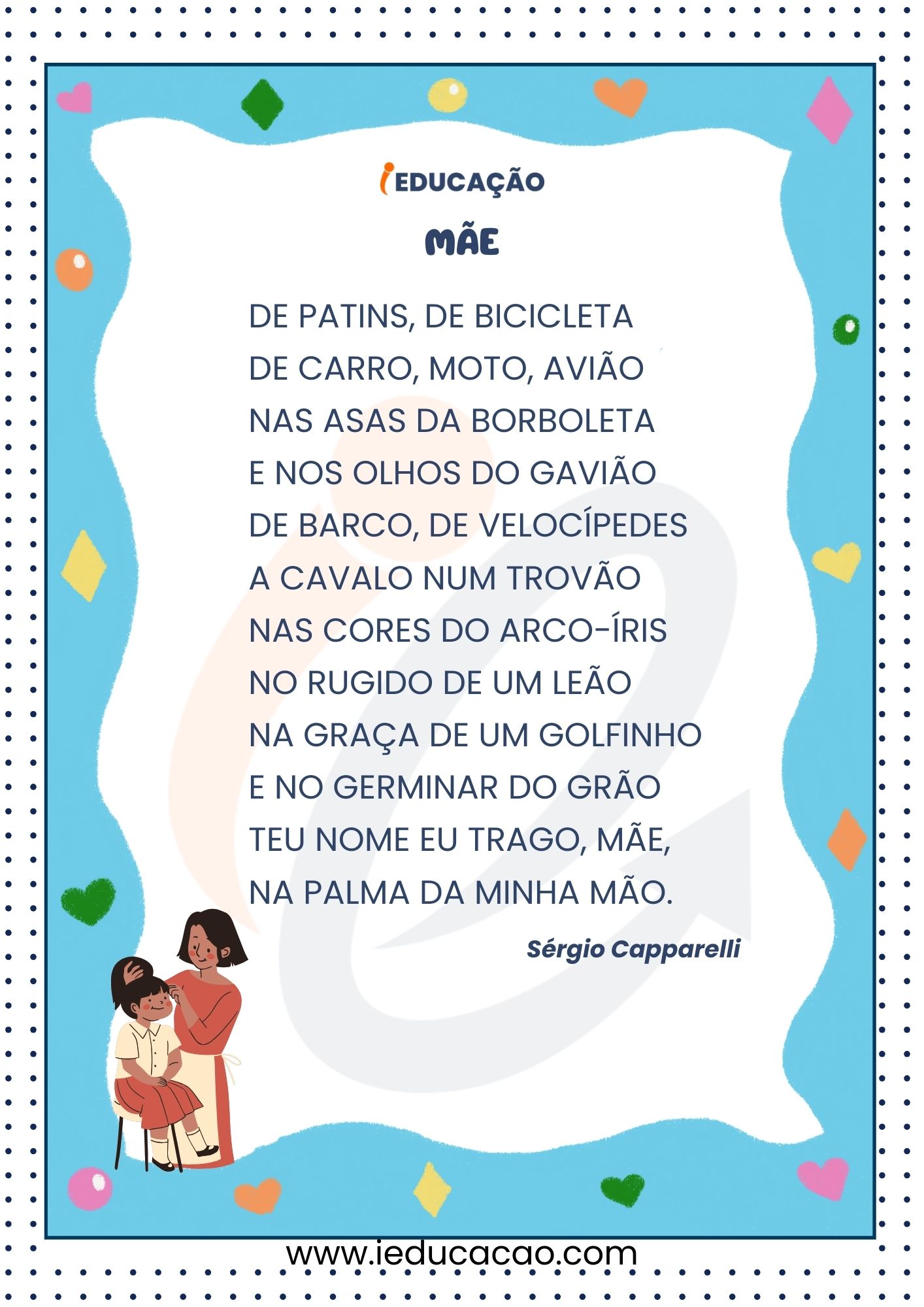 Poesia Infantil com Rimas para Imprimir