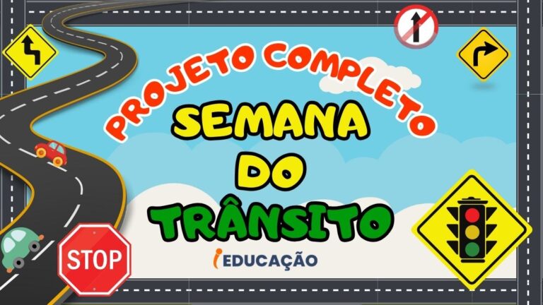 Projeto Dia do Trânsito com Atividades e Recursos Pedagógicos