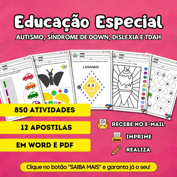 Atividades Para Educação Especial