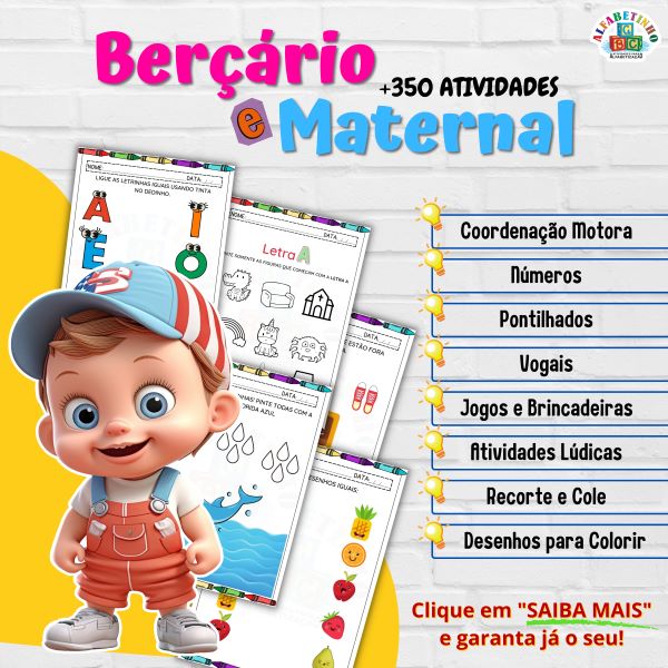 Atividades Para o Berçário e Maternal