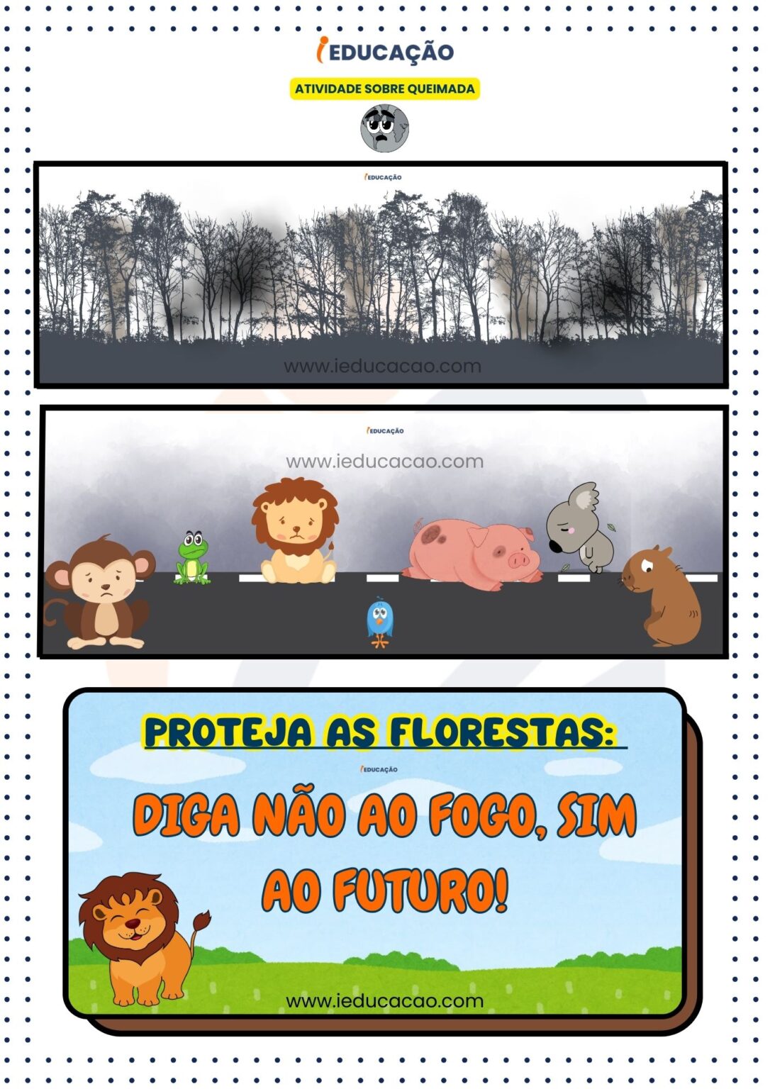 Atividades Sobre Queimadas para Educação Infantil