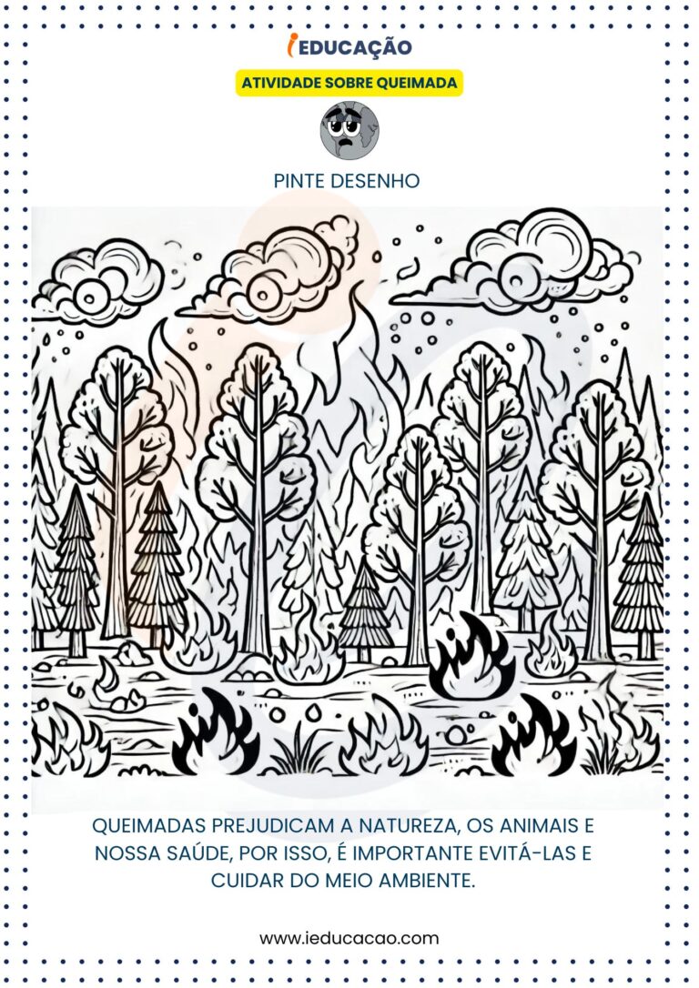 Atividades Sobre Queimadas para Educação Infantil